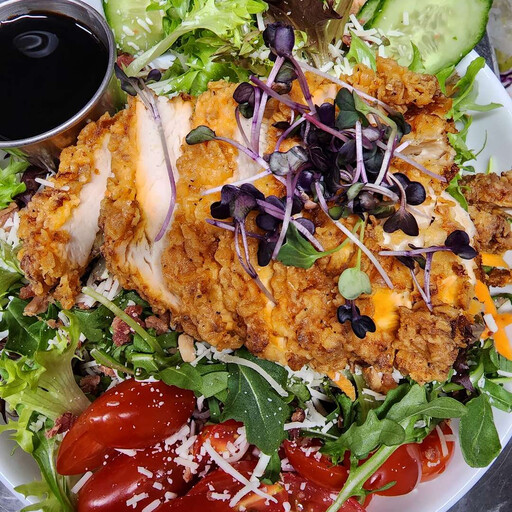 Perfect Crispy Chicken Salad